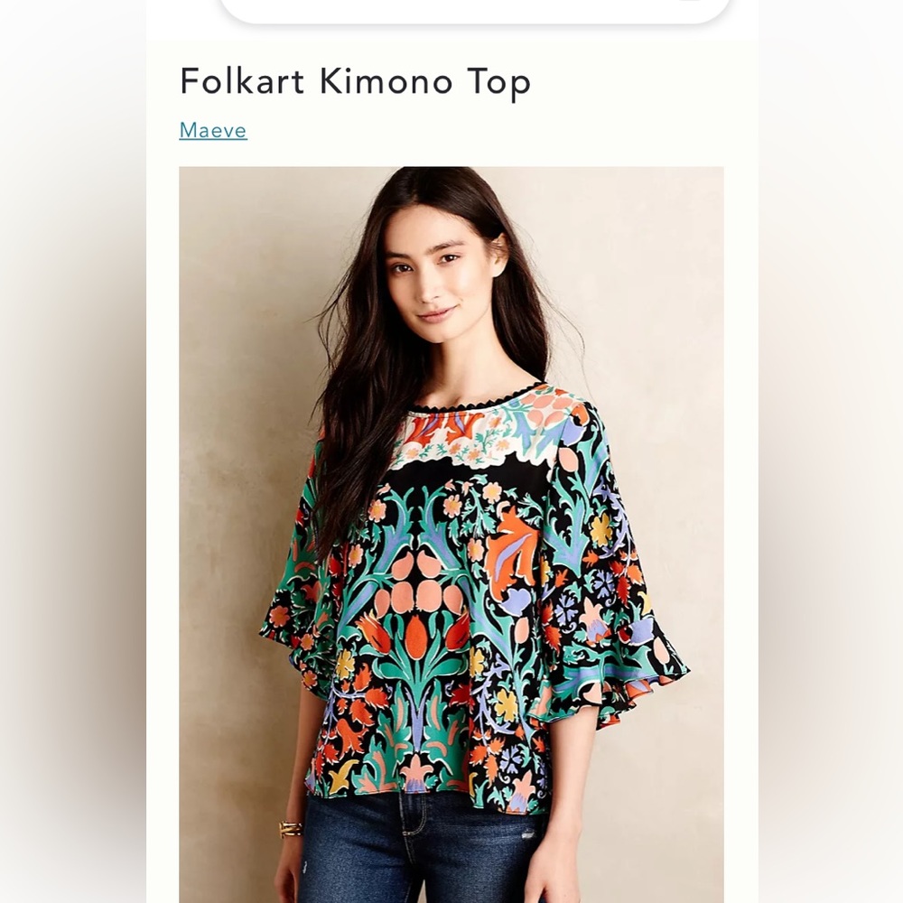 Maeve Floral Top